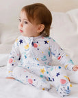 Amara baby pyjama from Nohm store, cultural Arabic designs for cozy nights, perfect for children and gifts from Dubai.