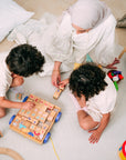 Wooden Arabic Alphabet Cubes by Dardasha