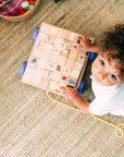 Wooden Arabic Alphabet Cubes by Dardasha