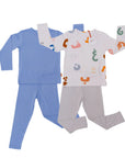 Huroof bundle for kids from Nohm store, Arabic letter-themed pyjama set, perfect for children and gifts from Dubai.