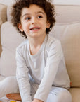 Gray Long Sleeve Pajama kids - Nohm Store