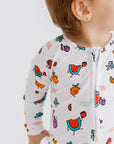 Watermelon Zipper Onesie - Nohm Store