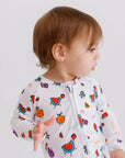 Watermelon Zipper Onesie - Nohm Store