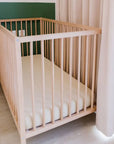 Fitted Crib Sheet - Beige - Nohm Store