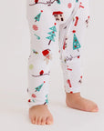 Christmas baby pyjama from Nohm store, festive and cozy Arabic heritage sleepwear for children, perfect gifts from Dubai.