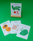 Fruits + Vegetables Flashcards by mila mila