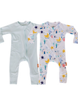 Amara and Reef bundle for babies from Nohm store, cozy Arabic pyjama set, great for baby gifts from Dubai.