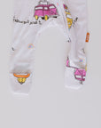 Bosta baby pyjama from Nohm store, Arab heritage-inspired nightwear for children, perfect gifts from Dubai.