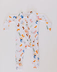 Huroof baby pyjama from Nohm store, Arabic letter-inspired pyjama, perfect for children and baby gifts in Dubai.