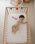 Fitted Crib Sheet - Harakat Pattern