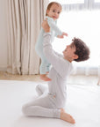 Reef baby onesie and ramady kids long sleeve pyjama from Nohm store, cozy and stylish Arabic sleepwear, ideal for children and gifts from Dubai.