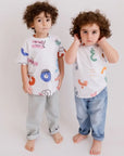 Tanween t-shirt from Nohm store, Arab-inspired unique design, great for children and gifts from Dubai.