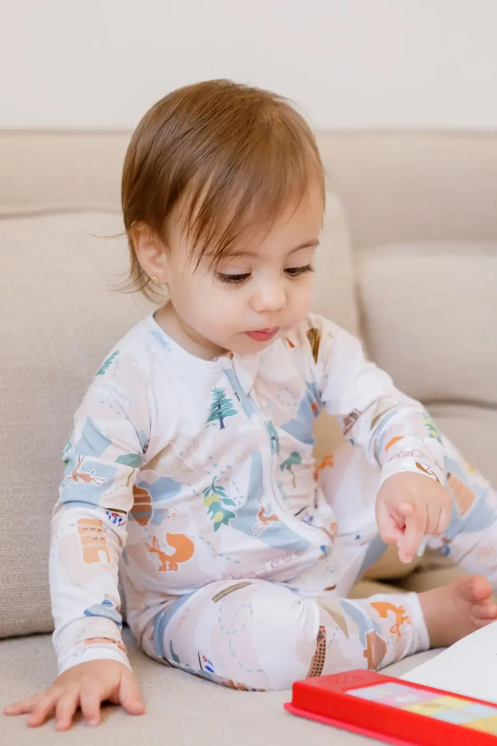 Biladi baby pyjama from Nohm store, Arabic heritage design, ideal for children and gifts from Dubai.