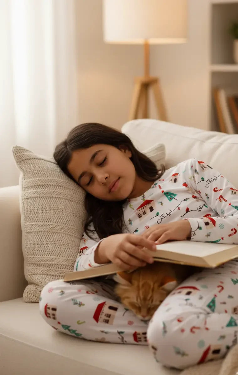 Breathable bamboo pyjamas — perfect baby and children gift Dubai.