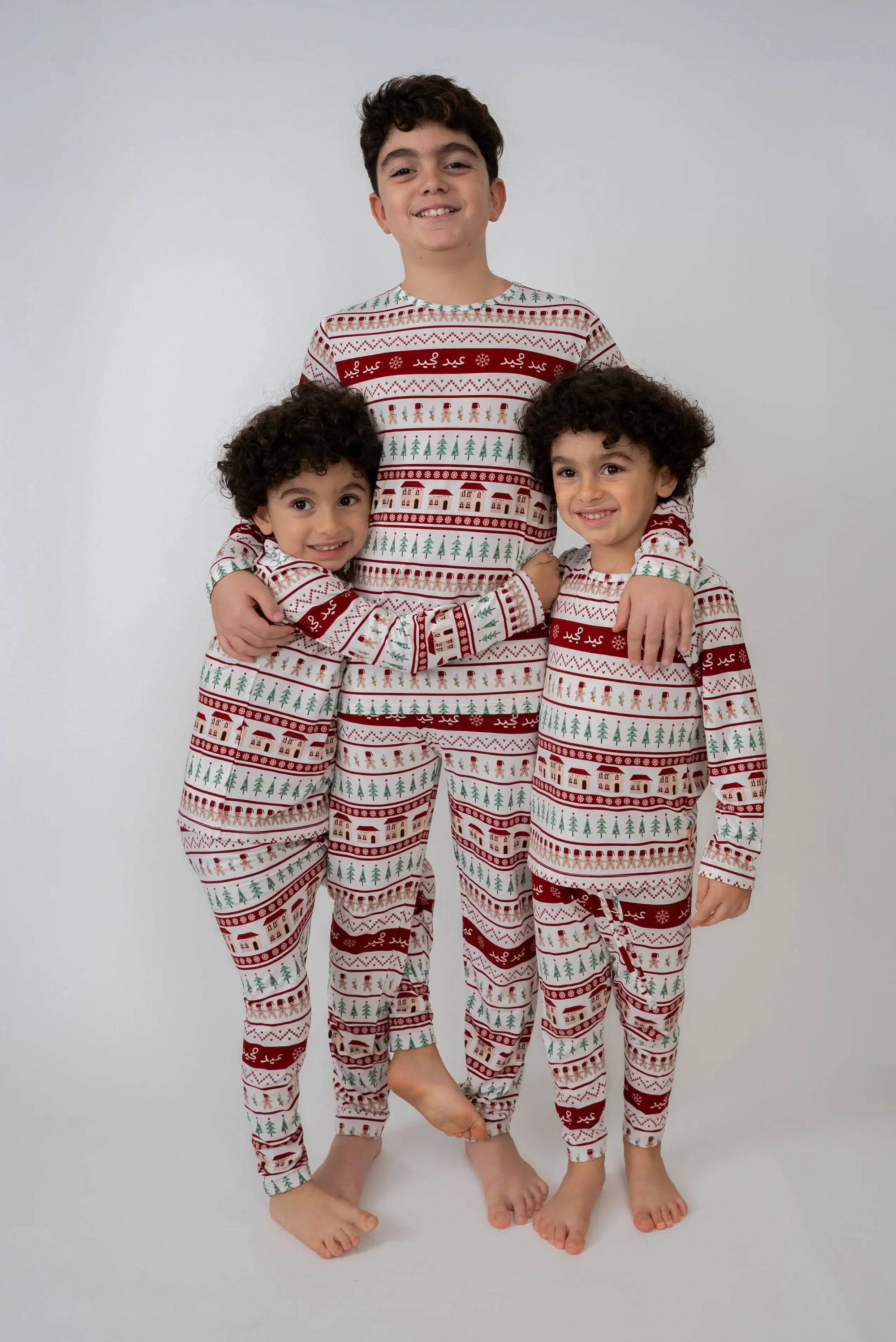 Dubai Nohm Store bamboo pyjama, great matching gift for babies and kids.