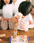 Wooden Arabic Alphabet Cubes by Dardasha