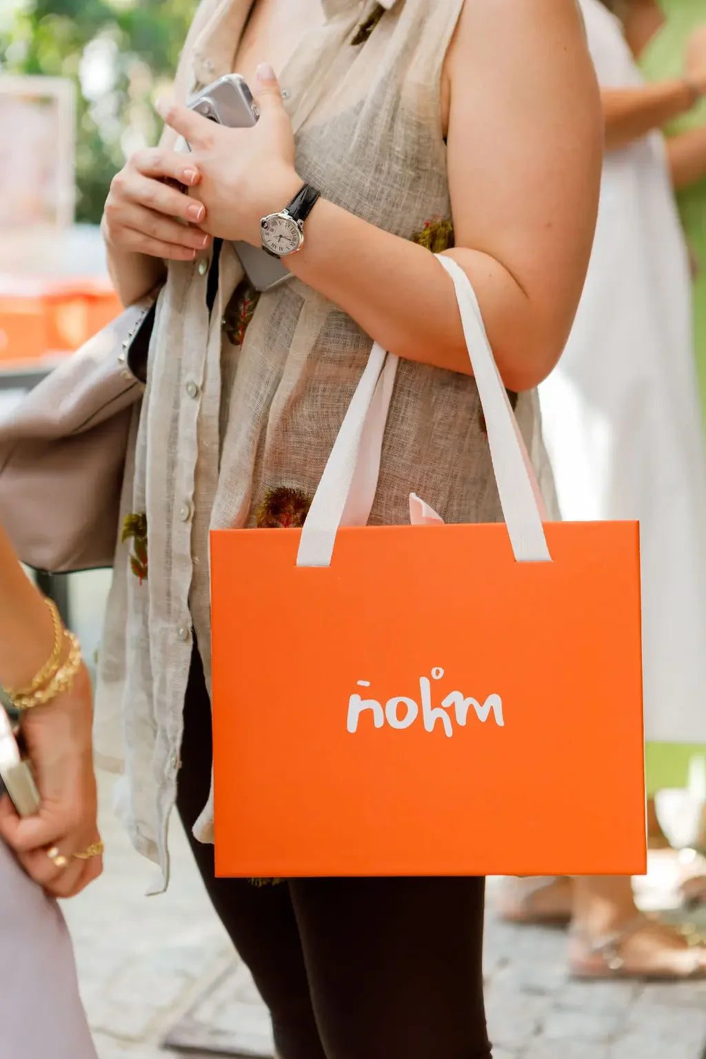 Nohm store gift packaging for kids and baby clothes gifts from dubai.