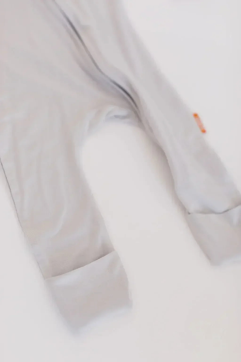 Ramady Grey baby pajama set from Nohm store, soft and breathable sleepwear for newborns, perfect for cozy nights and baby gifts from Dubai.