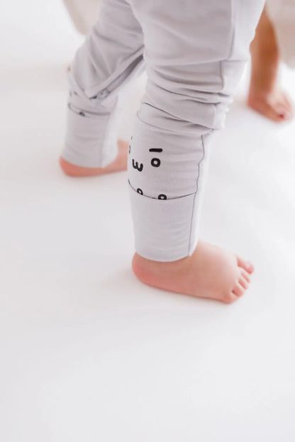 Grey Zipper Onesie - Nohm Store