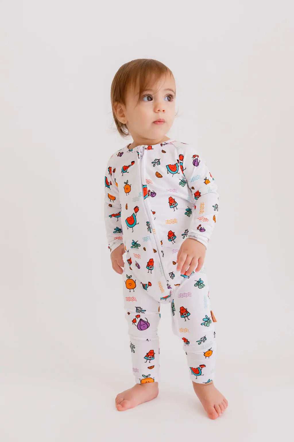 Watermelon Zipper Onesie - Nohm Store