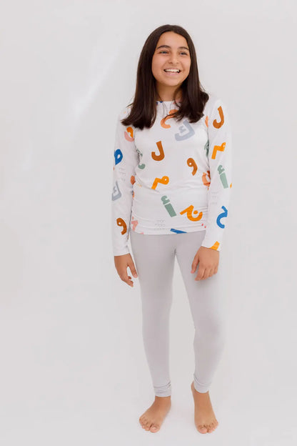 Huroof Long Sleeve Pajama kids - Nohm Store