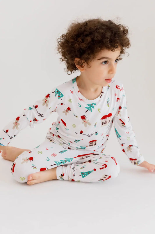 Christmas Long Sleeve Pajama kids - Nohm Store