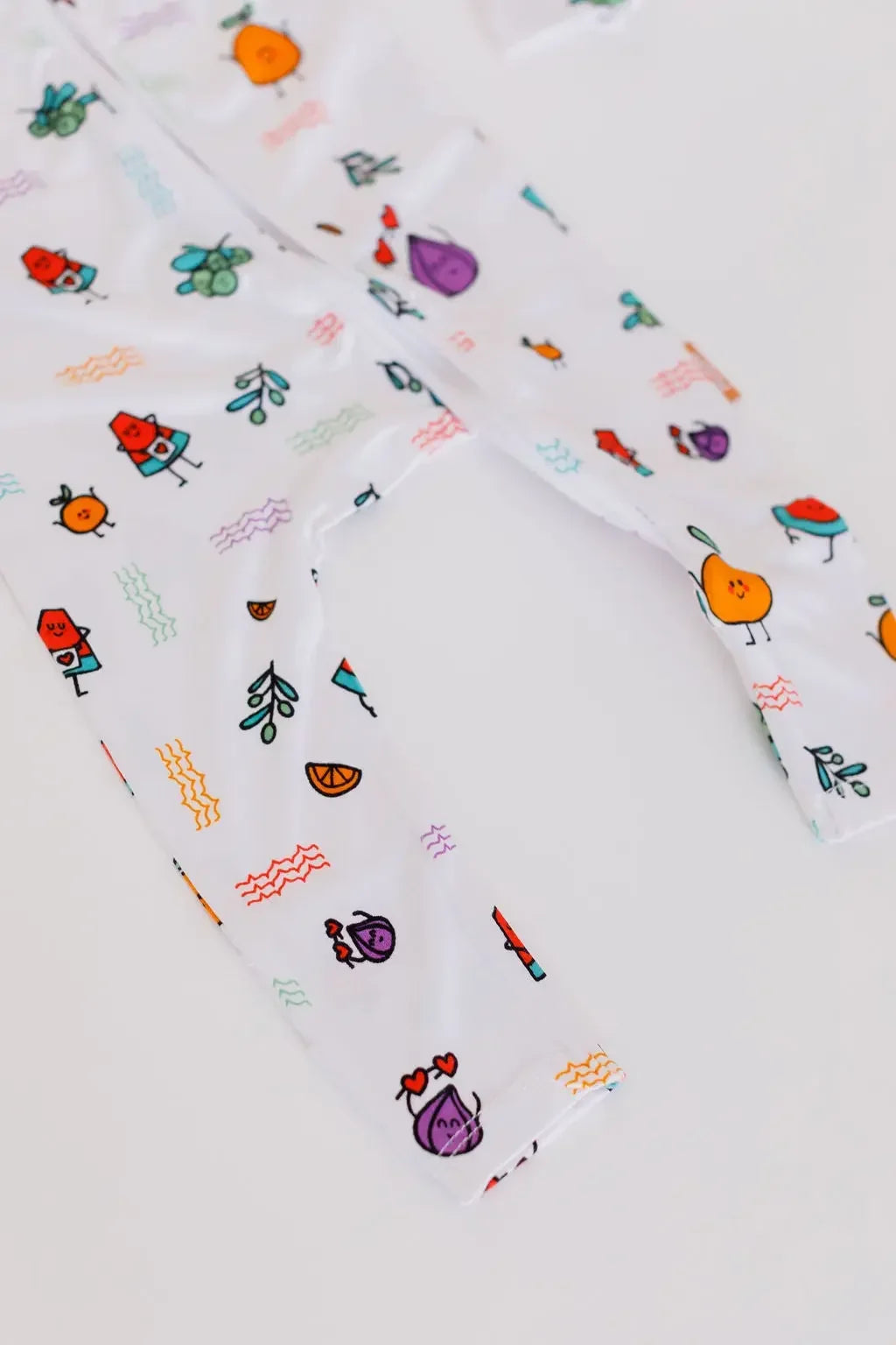 Watermelon baby pyjama from Nohm store, soft and breathable Arabic-inspired sleepwear for children and gifts from Dubai.