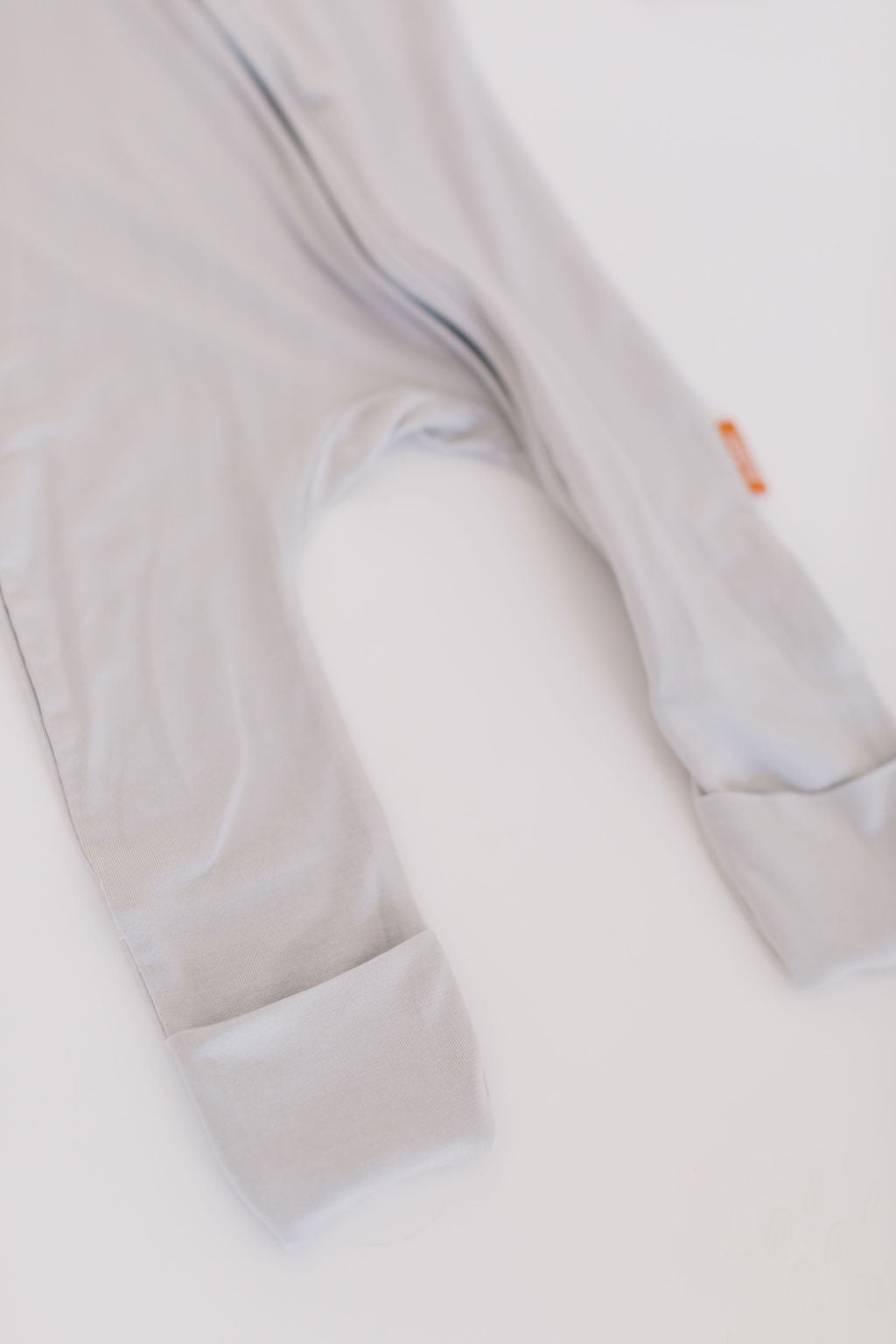 Ramady Grey baby pajama set from Nohm store, soft and breathable sleepwear for newborns, perfect for cozy nights and baby gifts from Dubai.